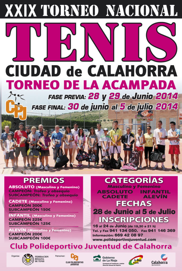 Cartel Tenis 2014